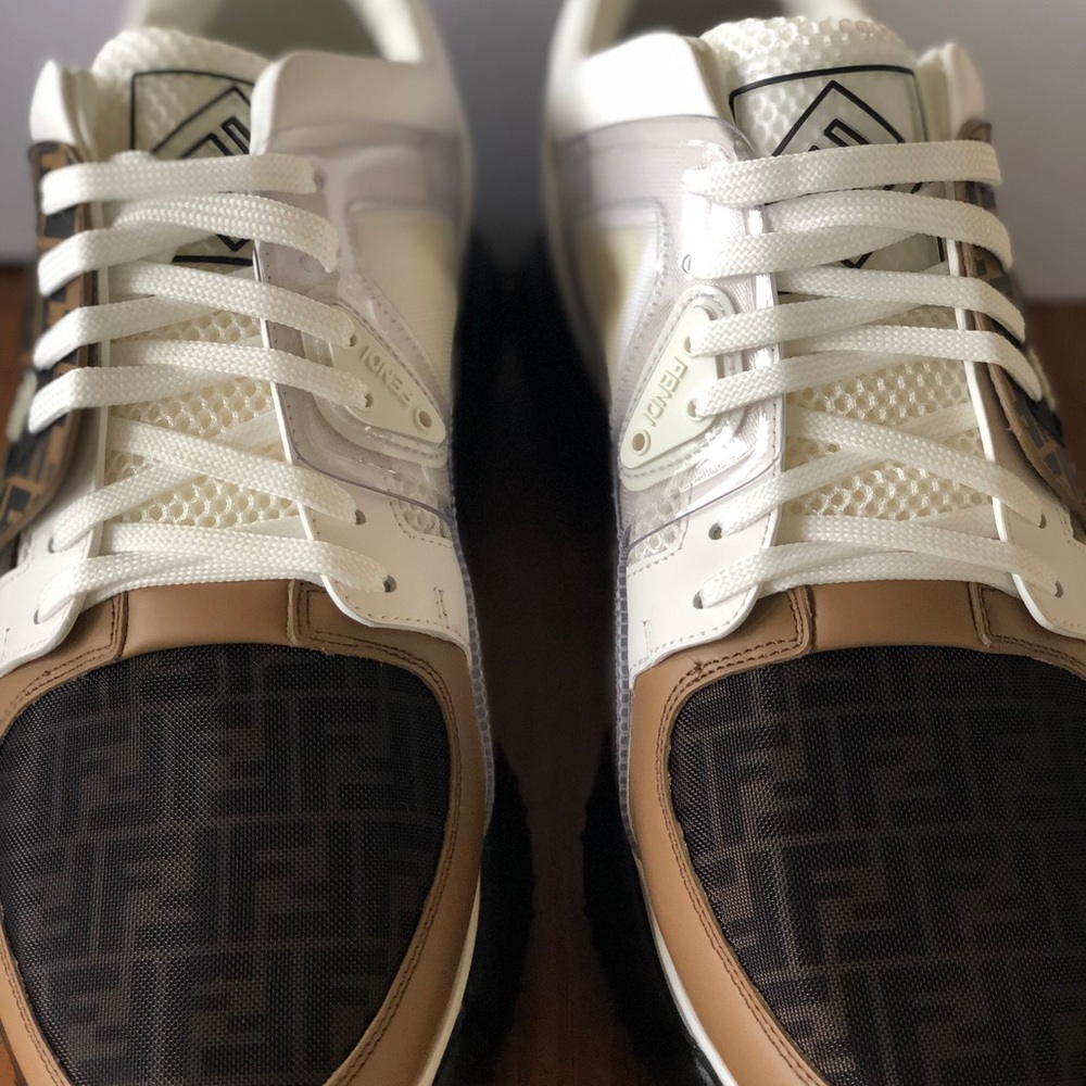 Fendi Chunky Monogram Runner Sneakers